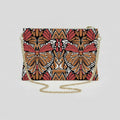 ELISA BAG di MADINBO -  Made ITALY - ABSTRACT RED
