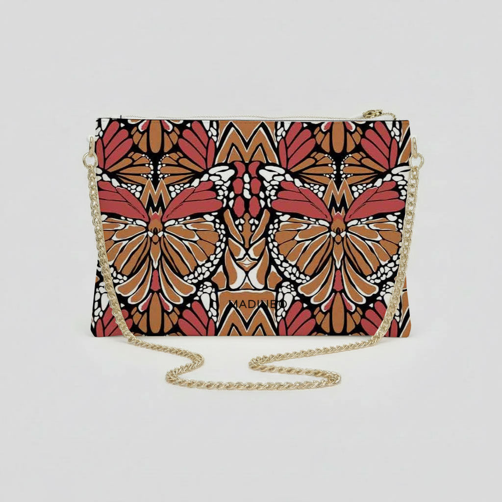 ELISA BAG di MADINBO -  Made ITALY - ABSTRACT RED