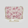 ELISA BAG di MADINBO -  Made ITALY -DELICATED FUTTERFLY BEIGE