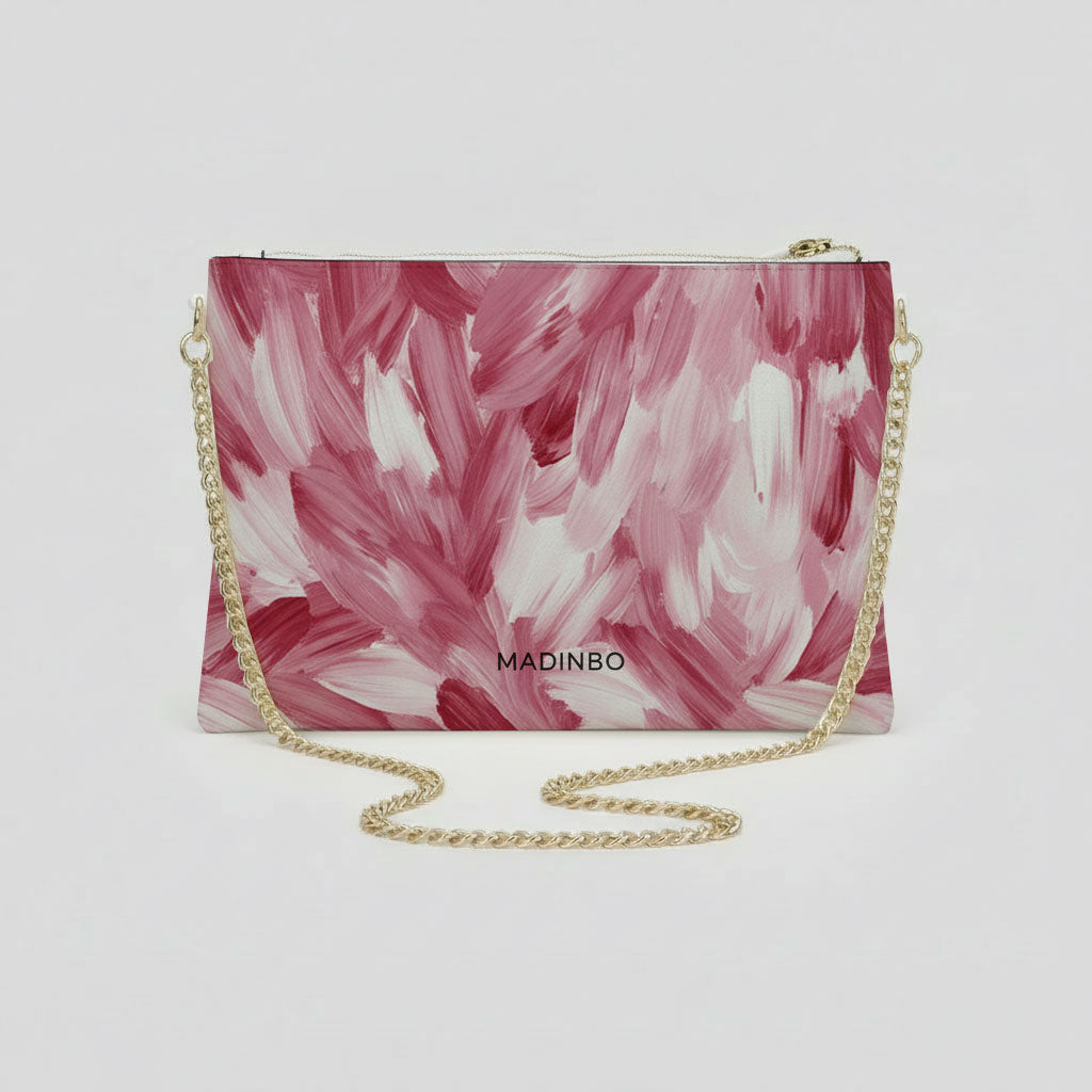 ELISA BAG di MADINBO -  Made ITALY - SFUMATURE ROSA