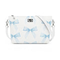 Borsa a tracolla Alien - Made in Italy - GRAFICA FIOCCO AZZURRO