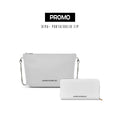 Promo diva + Portafoglio Zip bianca Basic