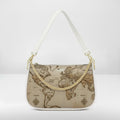 BORSA AQUA MADINBO BIANCA - MADE IN ITALY - MAPPAMONDO
