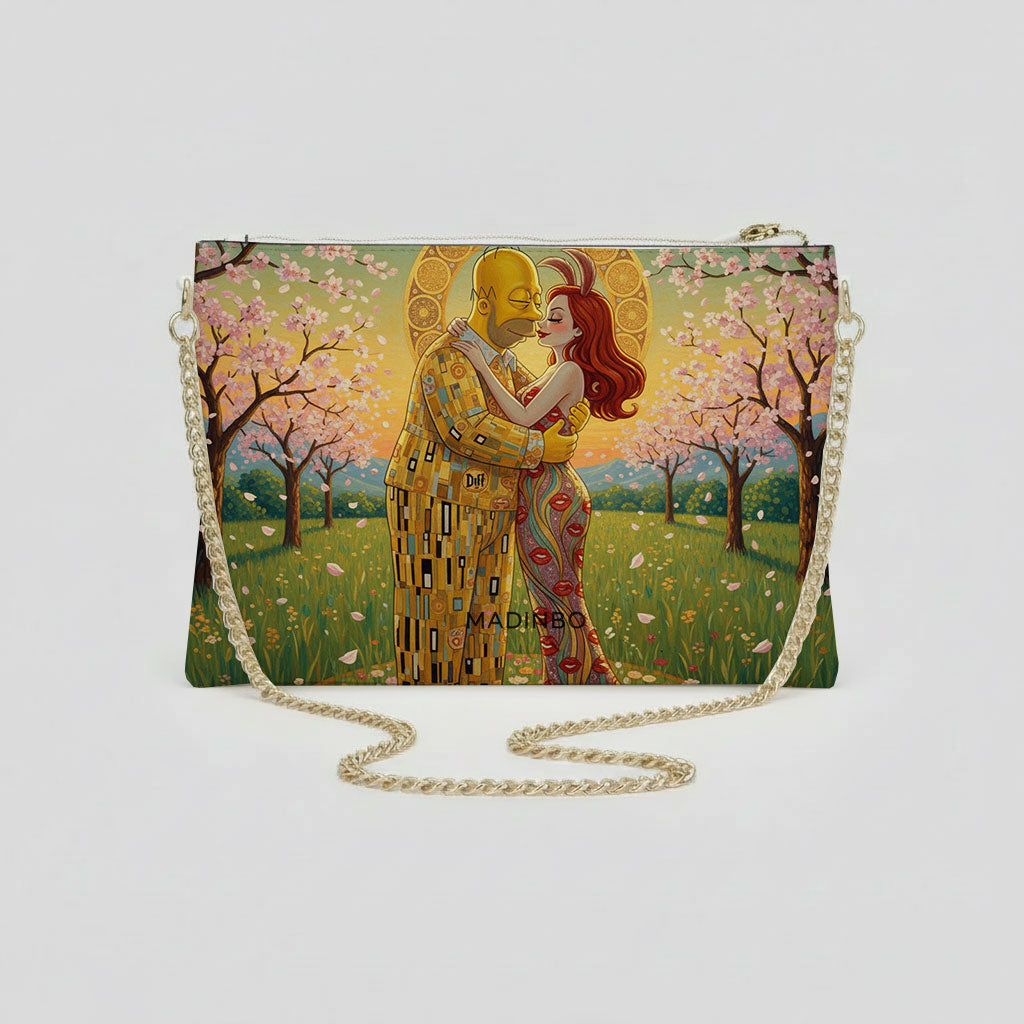 ELISA BAG di MADINBO -  Made ITALY - FANTASY IL BACIO DI KLIMT