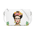 Borsa a tracolla Alien - Made in Italy - GRAFICA FRIDA ARANCIONE