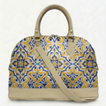 Borsa Alisya Madinbo - Made in Italy - CON GRAFICA CAPRI