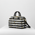 BAULETTO MADINBO - MADE IN ITALY  - CON STAMPA CUORICINI DORATI