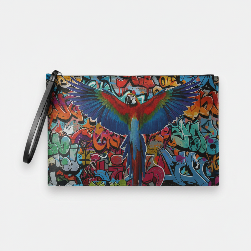 POCHETTE MADINBO - MADE IN ITALY - PAPPAGALLO