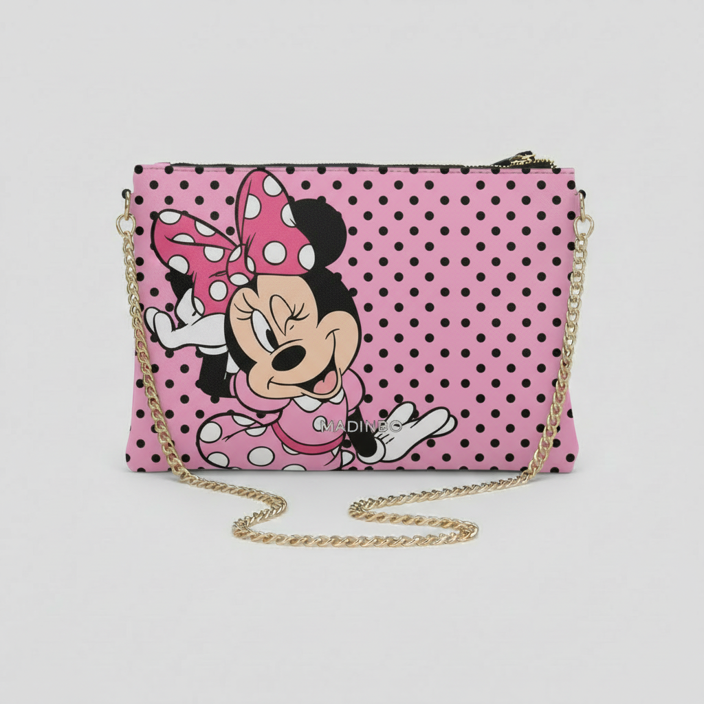 ELISA BAG di MADINBO -  Made ITALY - MINNIE ROSA