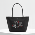 Shopper a Vaso  - Made in Italy - LA BELLA E LA BESTIA