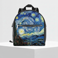 Zaino di MADINBO - Backpack - Made in Italy - NOTTE STELLATA